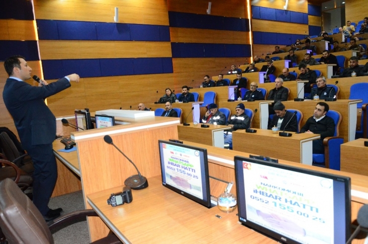 Palandöken Belediyesi Personeline Uyuşturucu İle Mücadele Eğitimi Verildi