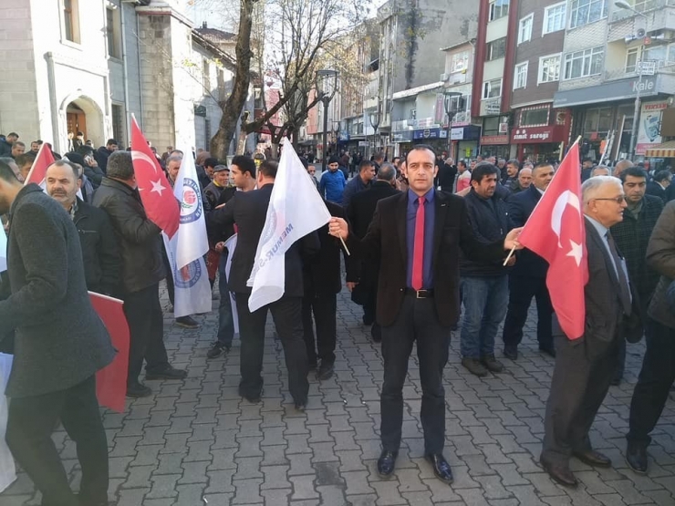 Trump’ın Kudüs Kararı Alaplı’da Protesto Edildi