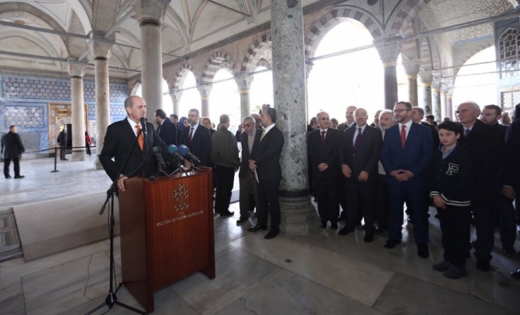 "500’üncü Yılında Mukaddes Emanetler Ve Yavuz Sultan Selim" Sergisi Açıldı