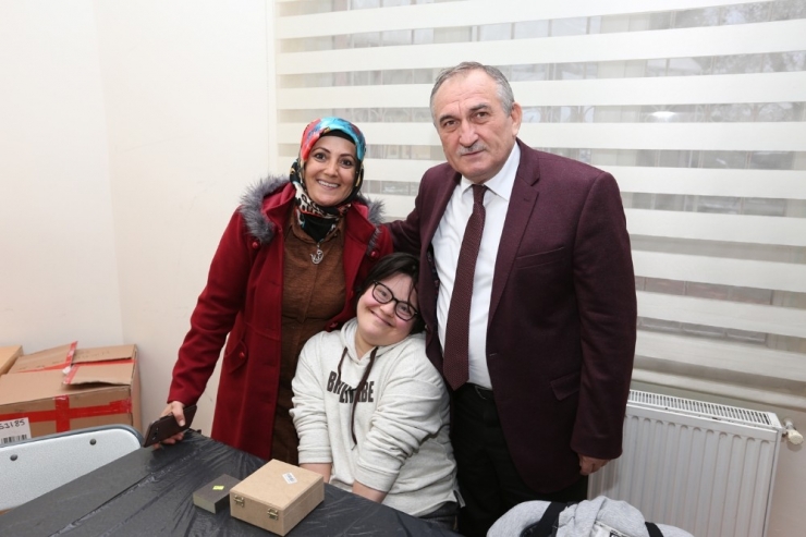 Bolu’da, Engellilere Yönelik Meslek Edindirme Kursu