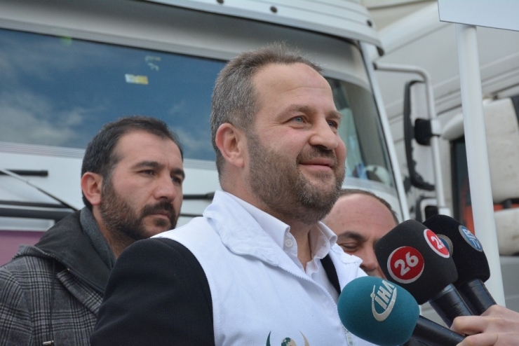 Eskişehir’den Suriye’ye 3 Tır Yardım