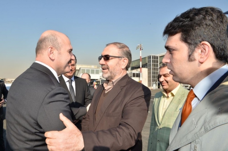 İçişleri Bakanı Süleyman Soylu İran’da