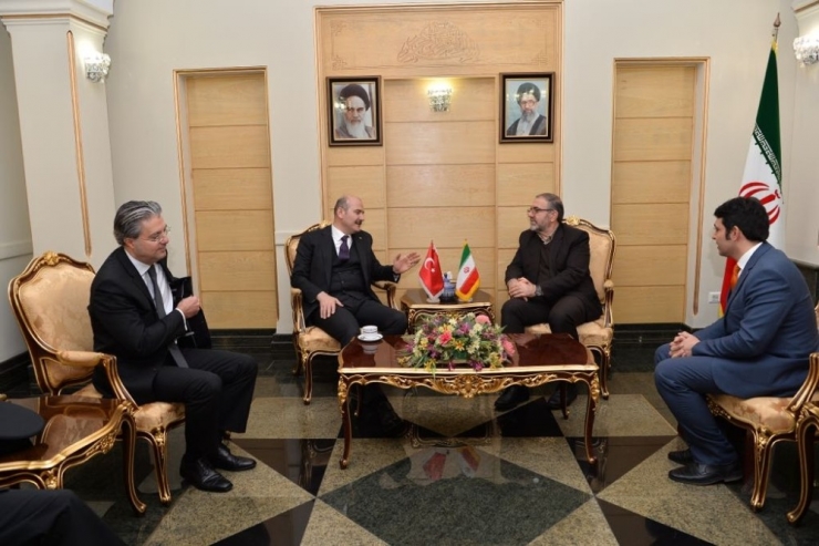 İçişleri Bakanı Süleyman Soylu İran’da