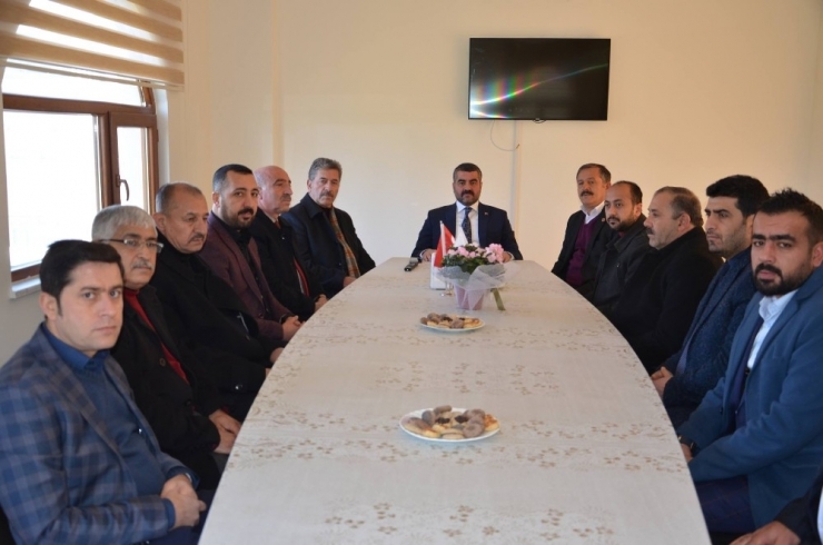 Mhp’den Yeşilyurt Muhtarlar Derneğine Ziyaret