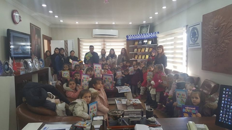 Minik Öğrencilerden Pazaryeri Belediyesi’ne Ziyaret