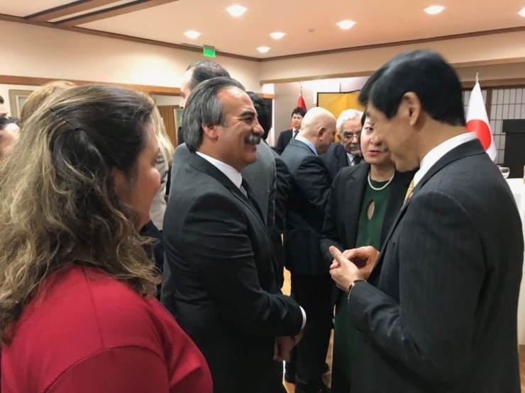 Rektör Bağlı, Japonya Büyük Elçiliği Ödül Törenine Katıldı