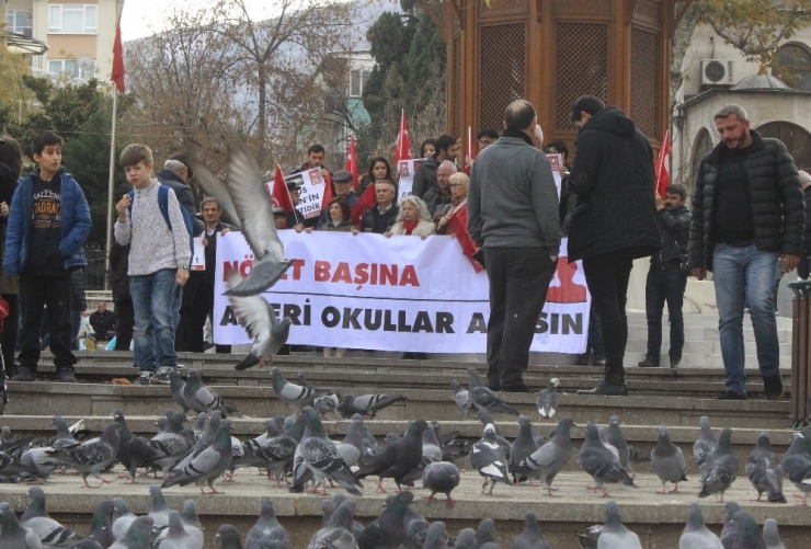 Vatan Partisi Abd Ve İsrail Protesto Etti