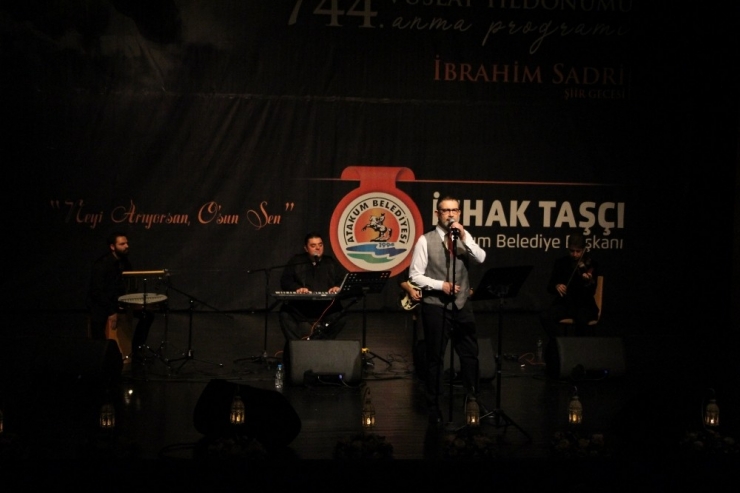 İbrahim Sadri, Hz. Mevlana’yı Şiirle Anlattı