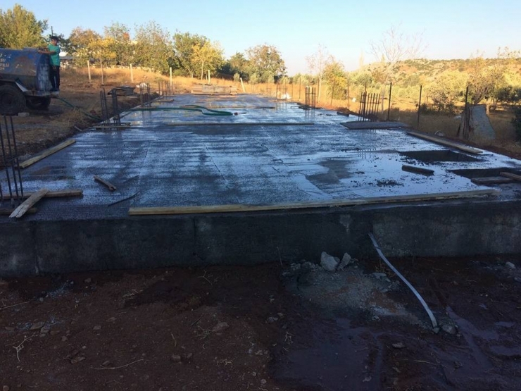 Bademli Mahallesi’ndeki Taziye Evi İnşaatı Başladı