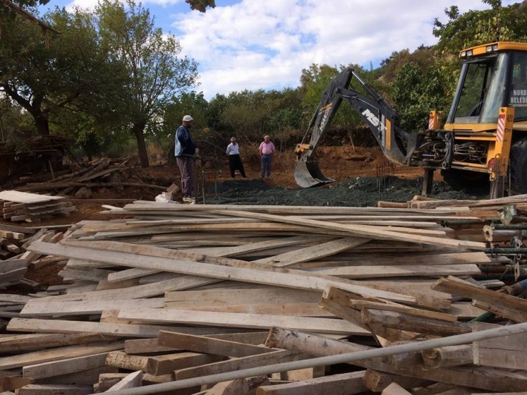 Bademli Mahallesi’ndeki Taziye Evi İnşaatı Başladı