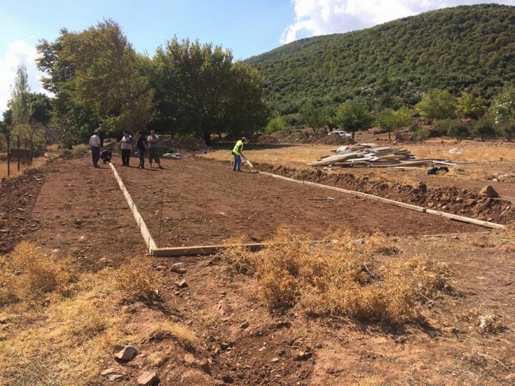 Bademli Mahallesi’ndeki Taziye Evi İnşaatı Başladı