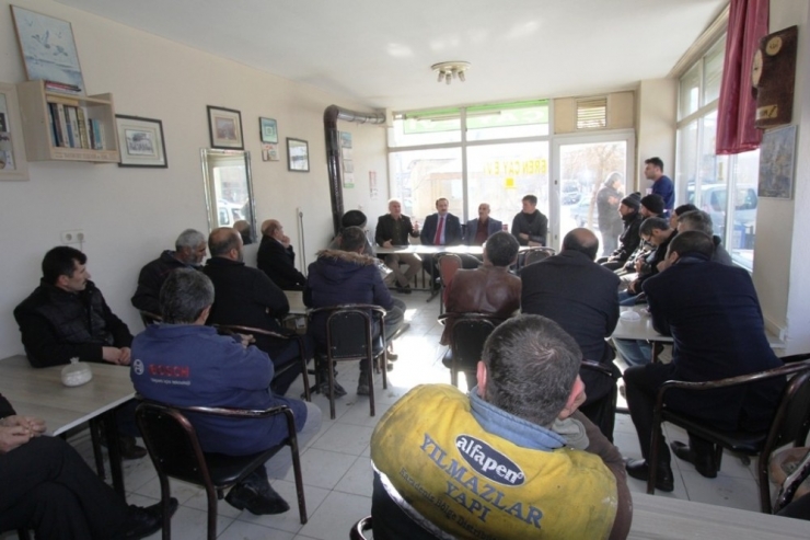 Başkan Memiş’ten Sanayi Esnafına Ziyaret