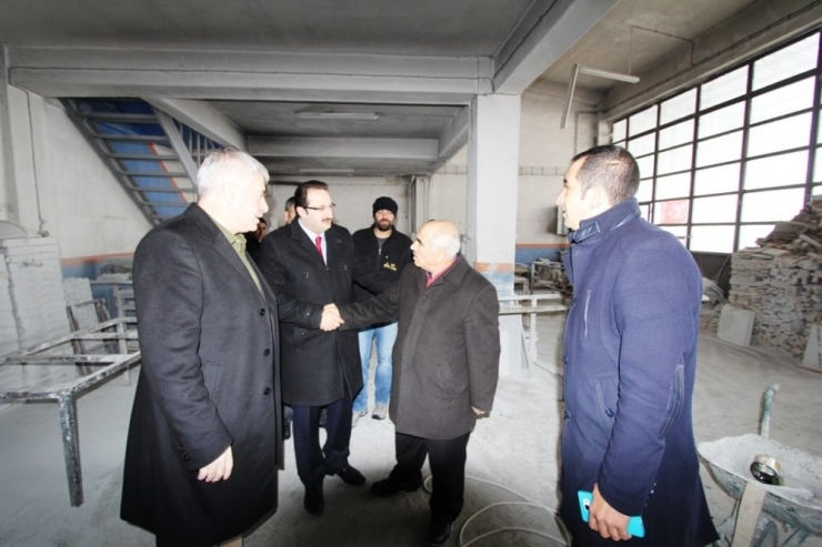 Başkan Memiş’ten Sanayi Esnafına Ziyaret