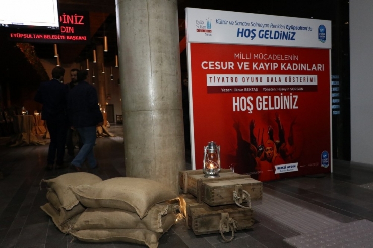 Eyüpsultan’da "Milli Mücadelenin Cesur Ve Kayıp Kadınları” Galası Yapıldı