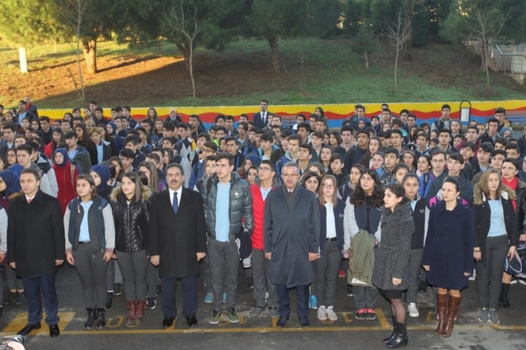 Kaymakam Küler Ve Başkan Köşker Ticaret Lisesi’ni Ziyaret Etti