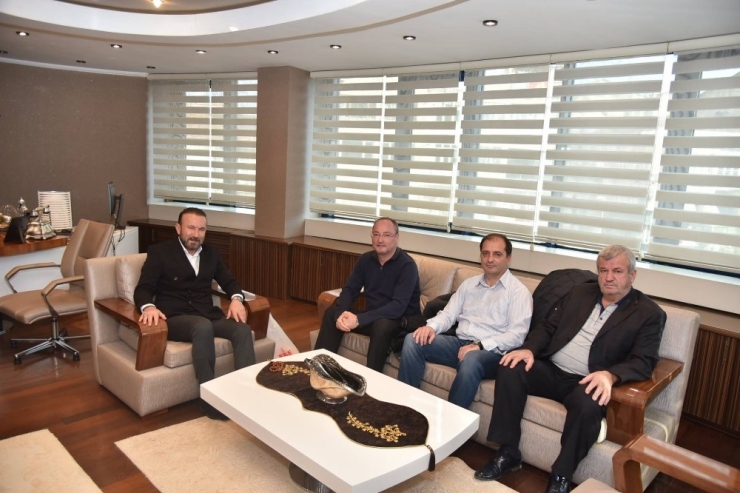 Başkan Doğan’ın Ziyaretçi Yoğunluğu Azalmıyor