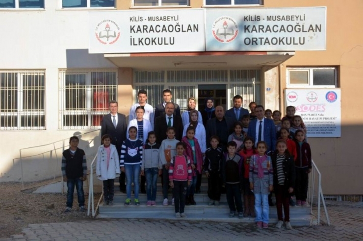 Musabeyli İlçesinde Okul İnşaatları Devam Ediyor