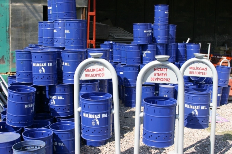 Melikgazi Belediyesi Tse Belgeli Kamelya Ve Çöp Sepeti Alacak