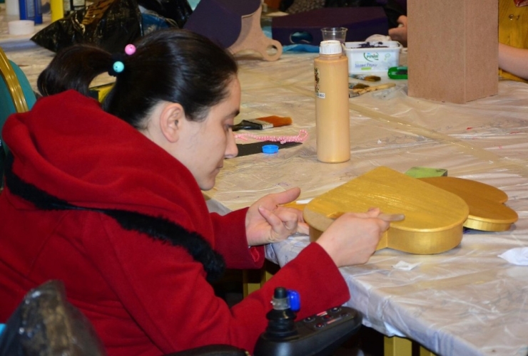 Engeller Ahşap Boyama Kursuyla Aşılacak