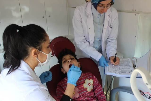 Roman Mahallesinde Sağlık Taraması