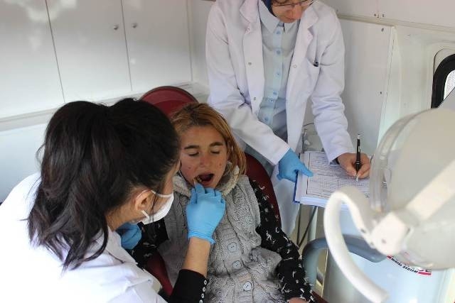 Roman Mahallesinde Sağlık Taraması