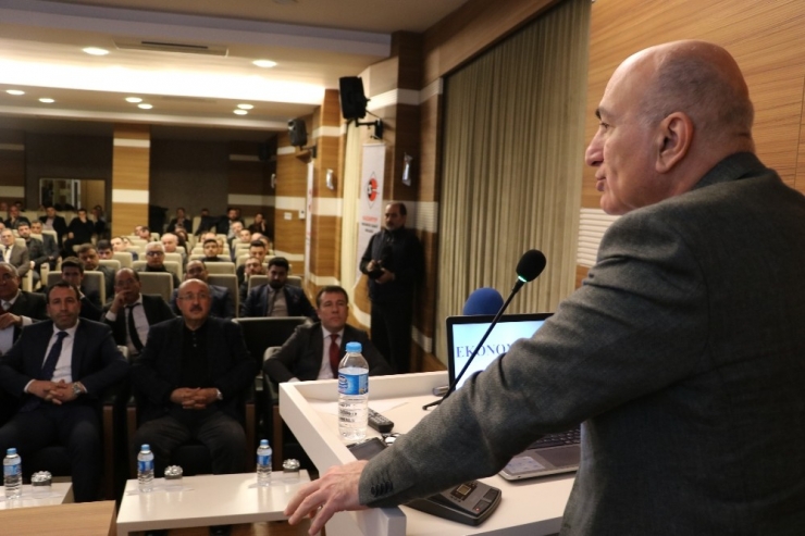 Ekonomist Mahfi Eğilmez Gaziantep Osb’de