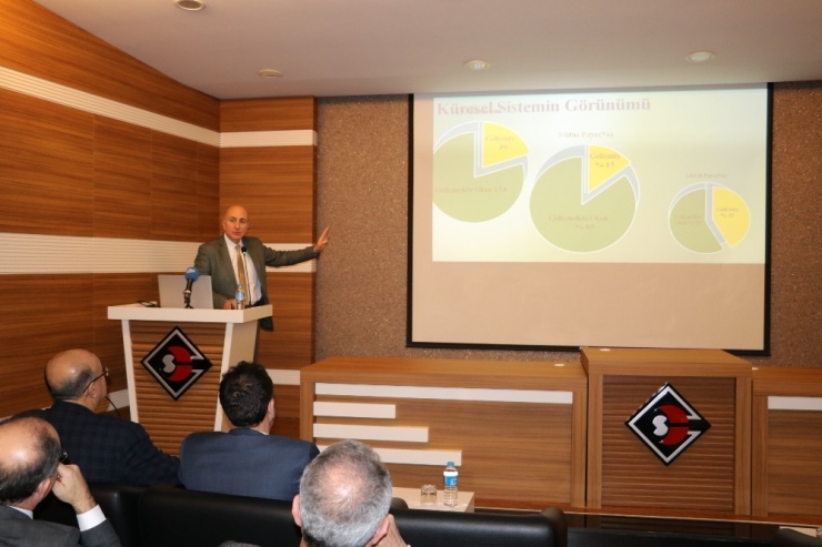 Ekonomist Mahfi Eğilmez Gaziantep Osb’de