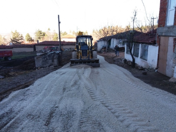 İnönü Fen İşleri Ekipleri Kaya Sokakta