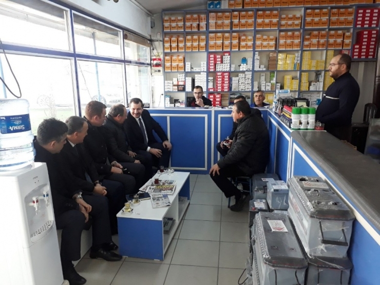 Başkan Yılmaz’dan Esnaf Ziyareti