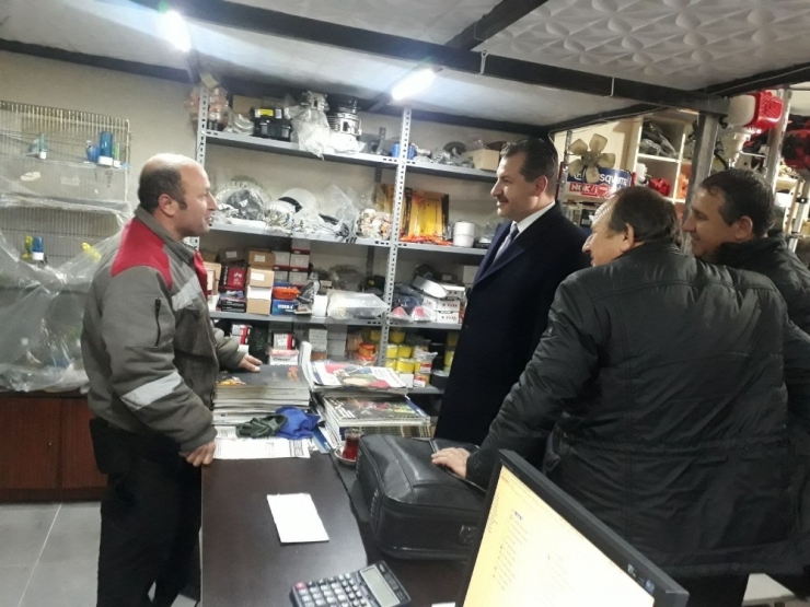 Başkan Yılmaz’dan Esnaf Ziyareti