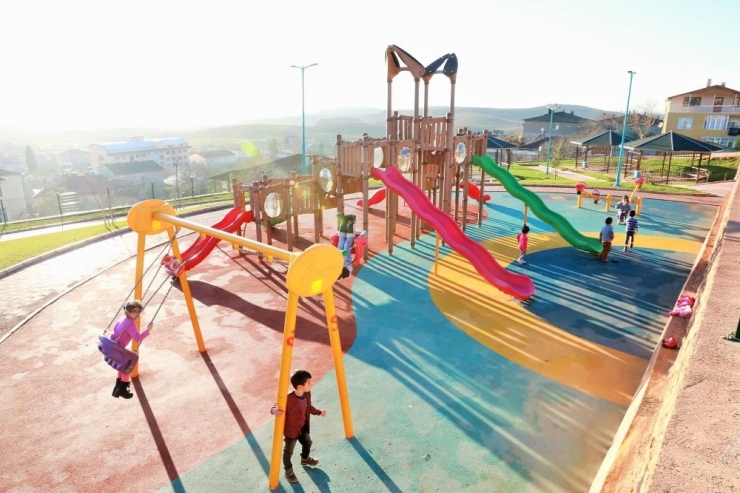 Ahmed-i Hani Parkı’nda İkinci Etap Çalışmaları Sürüyor