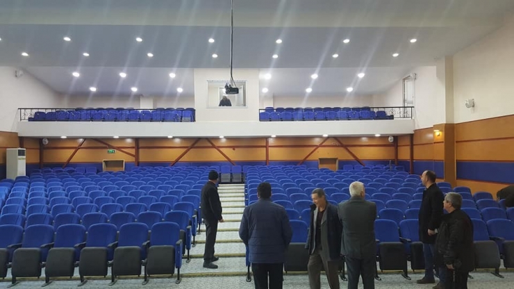 Pazaryeri Konferans Salonunda Tadilatlar Yapıldı