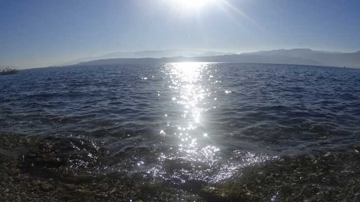 Kurulan Kamera İle Gölün Gün Doğumu Ve Batımı Gözlendi