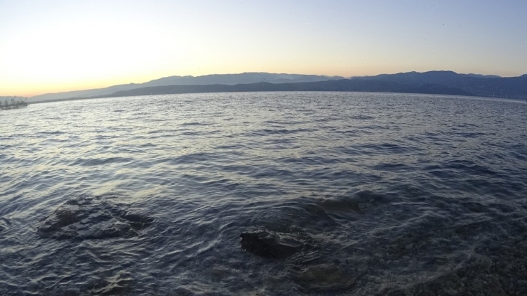 Kurulan Kamera İle Gölün Gün Doğumu Ve Batımı Gözlendi