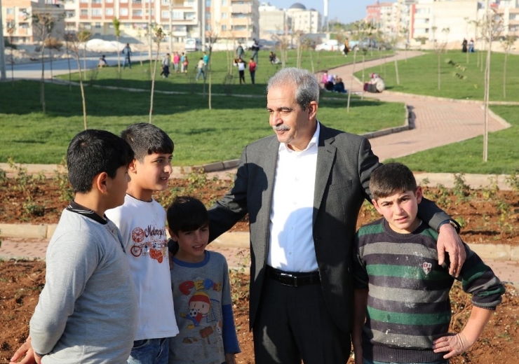 Devteşti Mahallesinde Park Ve Yol Çalışmalarını İncelendi