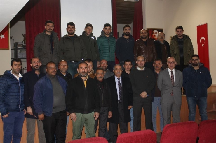 Avcı Eğitim Kursu Tamamlandı