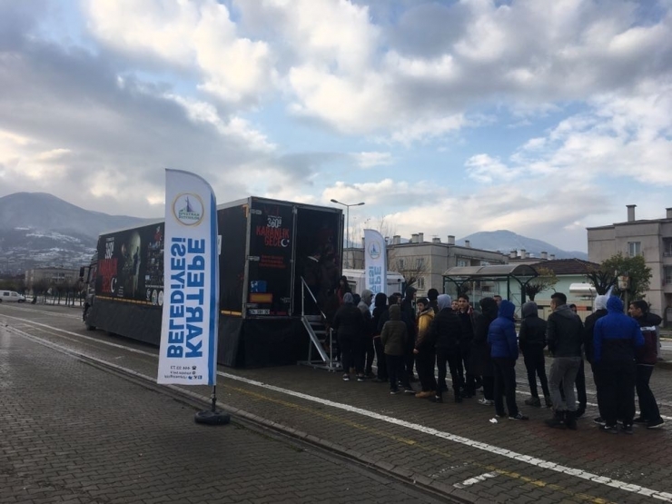 Sanal Gerçeklik Tırını Bin 200 Genç Ziyaret Etti