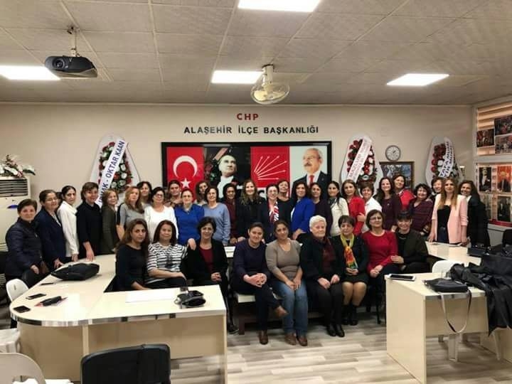 Chp Alaşehir’de Ayşe Musal Güven Tazeledi