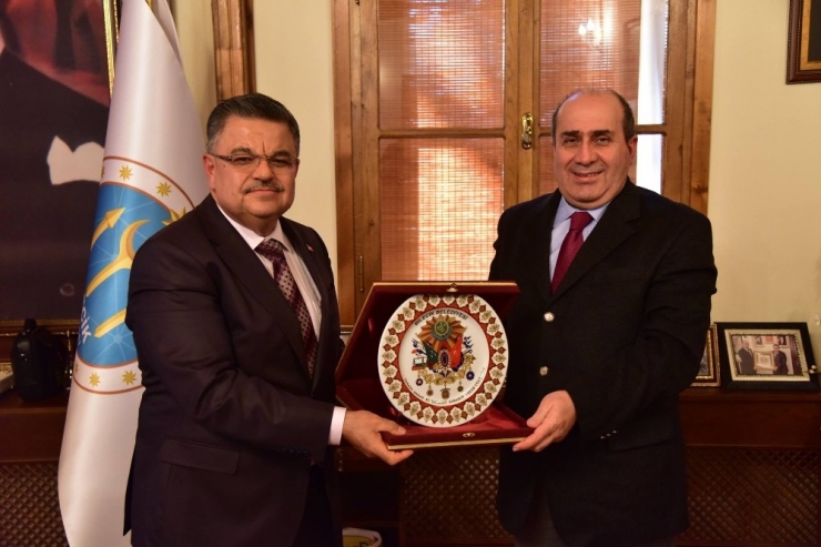 Başkan Yağcı’ya Valilik İnsan Hakları Kurulu Üyelerinden Ziyaret