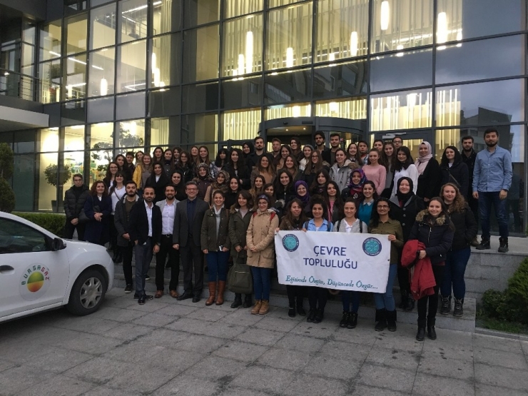 Uü Çevre Topluluğu’ndan Bursagaz’a Ziyaret