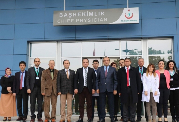 Isparta Şehir Hastanesi’nde Bayrak Değişimi