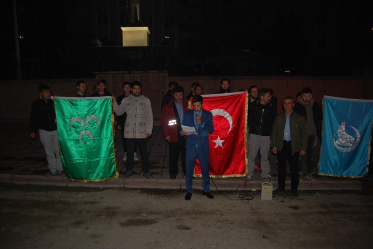 Malkara Ülkü Ocakları Başkanı Ihlamur: “Filistinli Kardeşlerimizin Yanındayız”