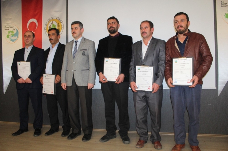 Kastamonu’da 54 Üyeye ‘Orman Üretim İşçisi Belgesi’ Verildi