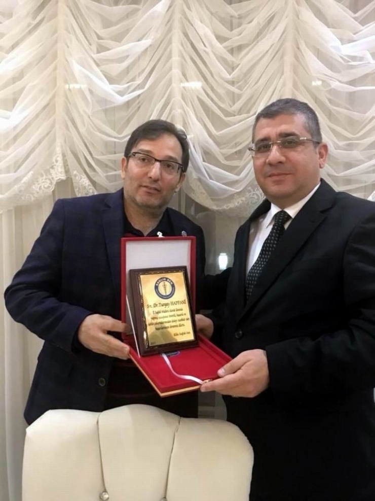 Sağlık Müdürü Happani’ye Veda Yemeği