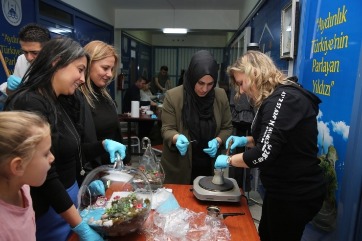 Satso Çalışanları Eşleriyle Teraryum Yaptı