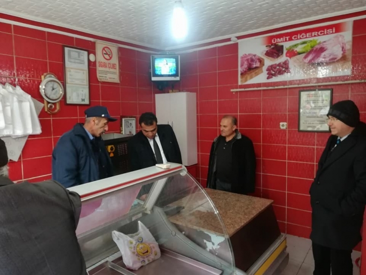 Sungurlu’da Kasaplar Denetlendi