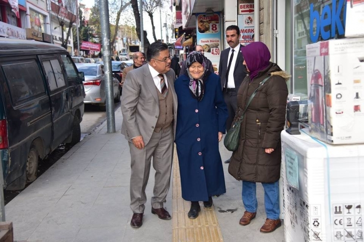 Başkan Yağcı’dan Esnaf Ve Vatandaş Ziyareti