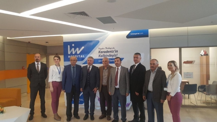 Başkanlar Özel Hastaneyi İnceledi