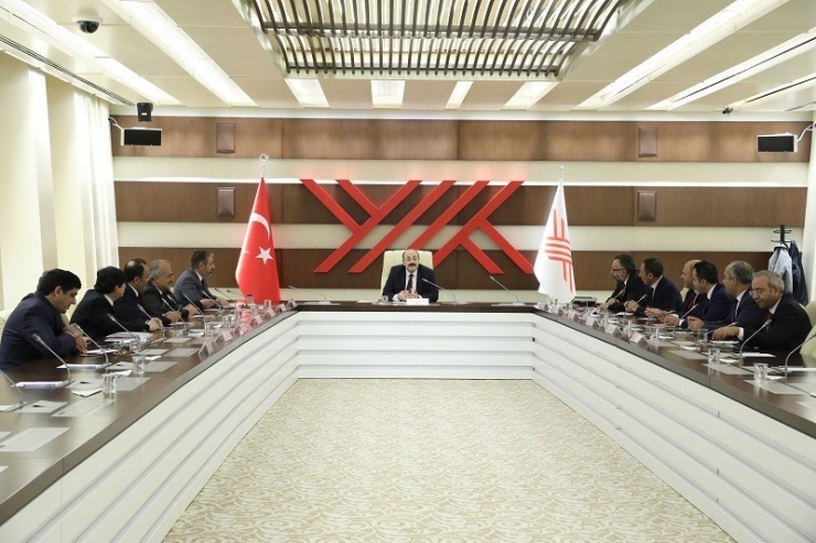 Ünidap Üyeleri Yök’de Buluştu