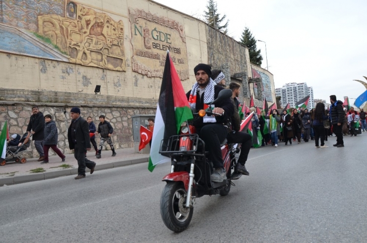 Niğde Kudüs İçin Yürüdü